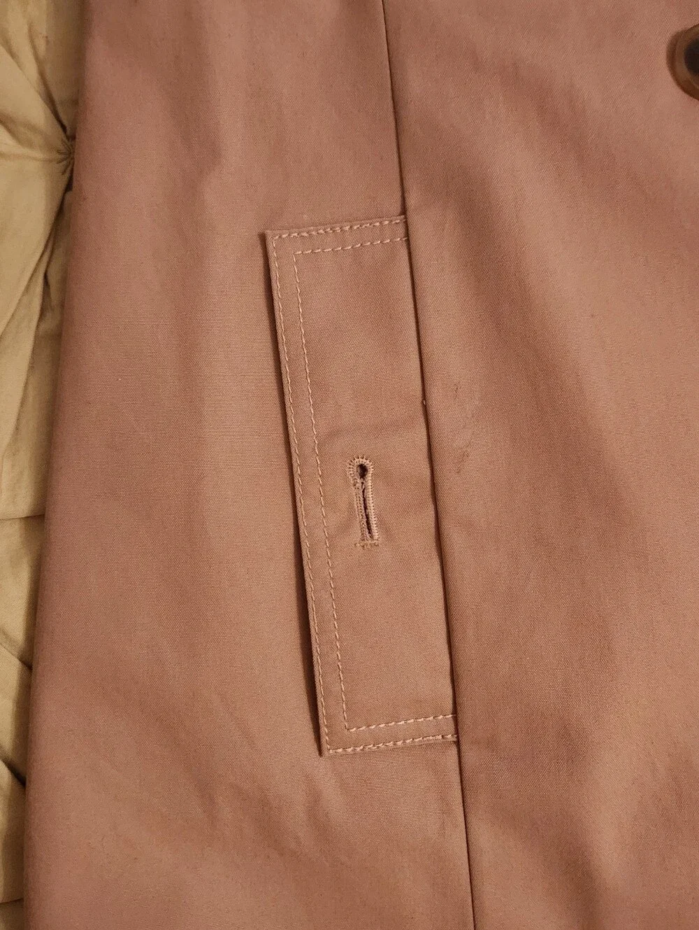 J CREW Light Brown Women's Trench Coat with Belt